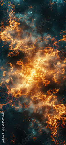 Cosmic Swirling Explosion Wallpaper Design, Amazing and simple wallpaper, for mobile