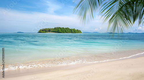 Paradise Found: Sandy Shores and Distant Isles © SejutaCahaya