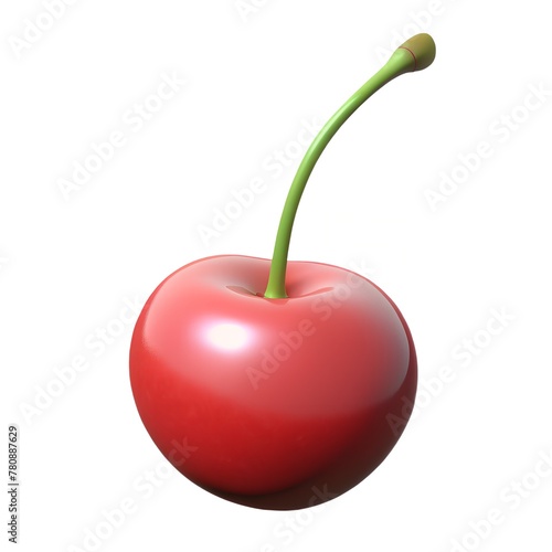 cherry isolated on white background