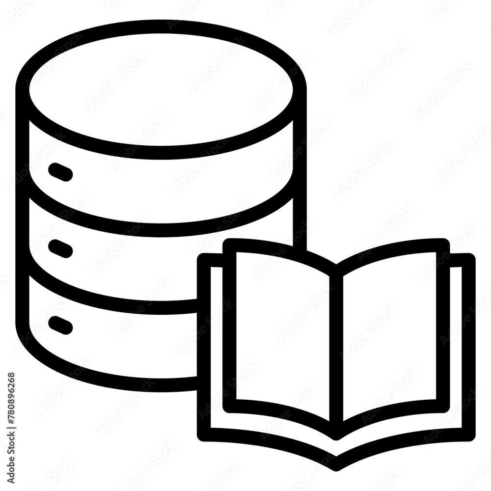 Knowledge Base Icon Element For Design Knowledge Base Icon Element For Design