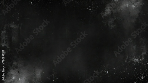 Abstract black textured background with scratches and distressed marks.