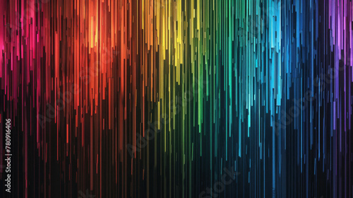Vibrant spectrum light rays background photo