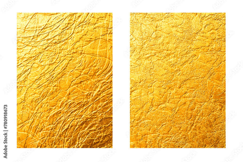 Texture Einvite Vetor de Premium golden texture cover design set. Luxury template for ...