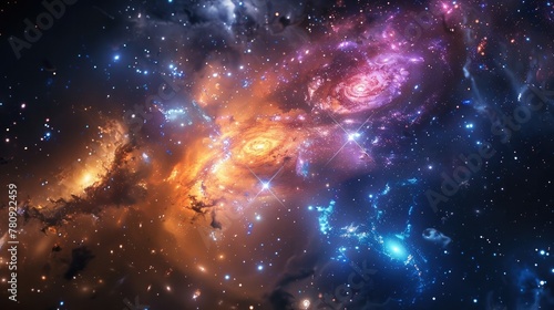 Stunning Cosmic Cluster Showcasing the Grandeur of the Galactic Realm