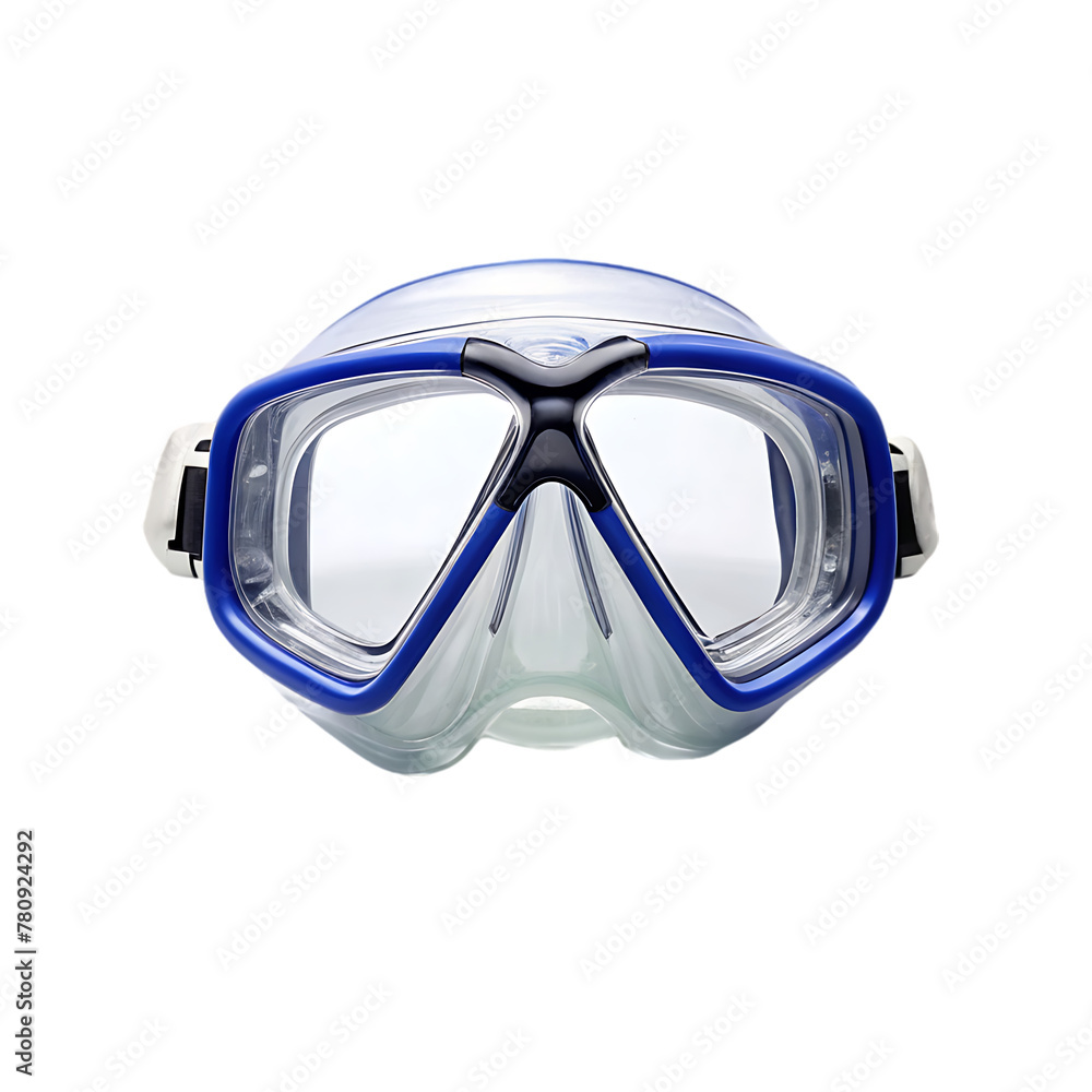 3d realistic mask for scuba diving and goggles for pool swimming. snorkeling devices. 3d realistic mask for scuba diving and goggles for pool swimming. snorkeling devices.