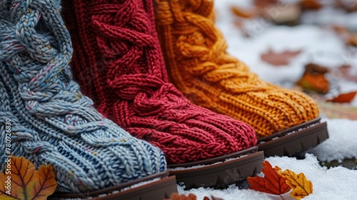 Stylish and Cozy Knitted Boot Cuff Patterns for Autumn and Winter Season