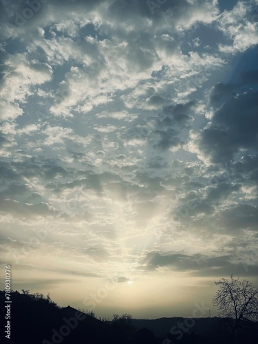 clouds in the sky