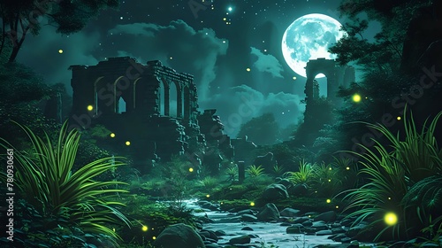 Enchantment Under the Moonlight./n