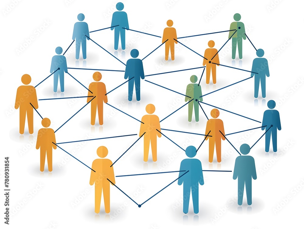 Connecting people. Social network concept. Connecting people. Social network concept.