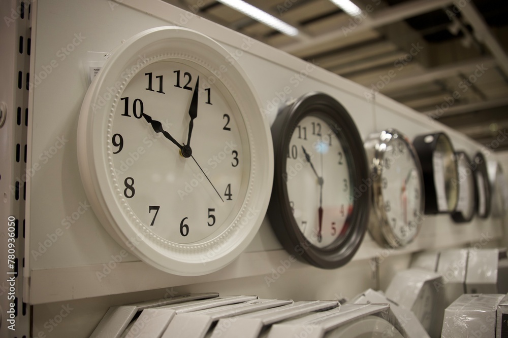 Naklejka premium clock on the wall