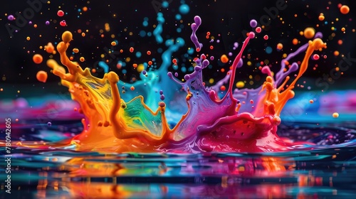 Mesmerizing Color Splashes of Vivid Imagination in Breathtaking Clarity