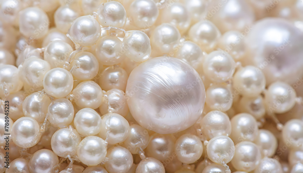 Vibrant Pearl: Abstract Background of Nature's Gemstone Splendor