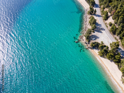Sithonia coastline near Nikitis Beach, Chalkidiki, Greece © Stoyan Haytov