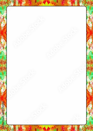 Hand made, colorful, paint borders,frames, pages, cards, presentations, backgrounds, abstract colorful frames, design decorated., abstract, album, art, artwork, background, blank, border, card, colors