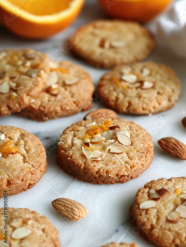 Orange and Almond Cookies