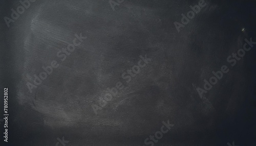 empty chalk black board as a background copy space 16 9
