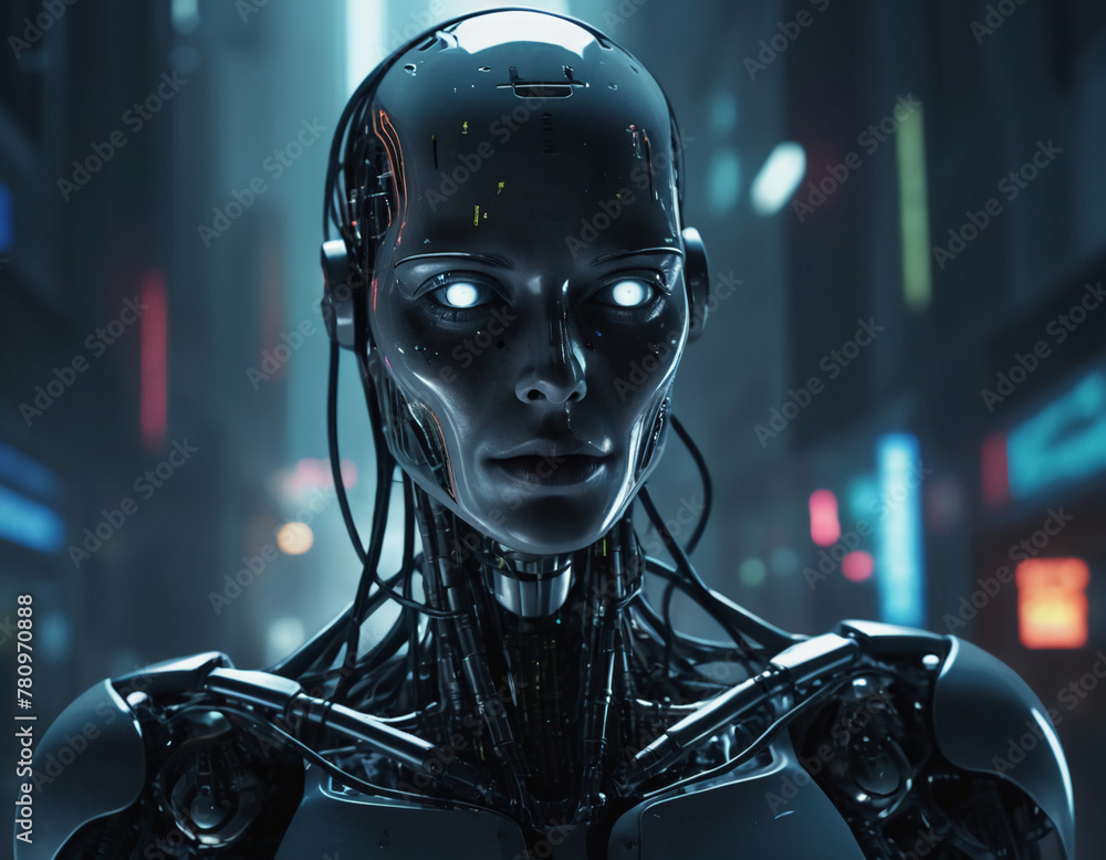 artificial intelligence robot digital art artificial intelligence robot digital art