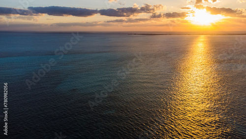 Mexican Beach Sunrise and Sunset Punta Sam Sun and Sand and Clear Water
