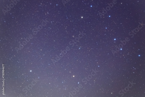 Constellation guide, How to find the pole star (polaris, north) using the Big Dipper photo
