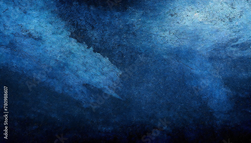 青色の背景。深い濃紺のヴィンテージテクスチャー。質感のある大理石の素材。Blue background. Deep dark blue vintage texture. Textured marble material.