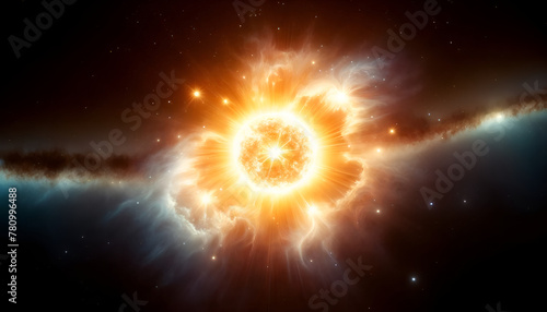 破裂する惑星 イラスト