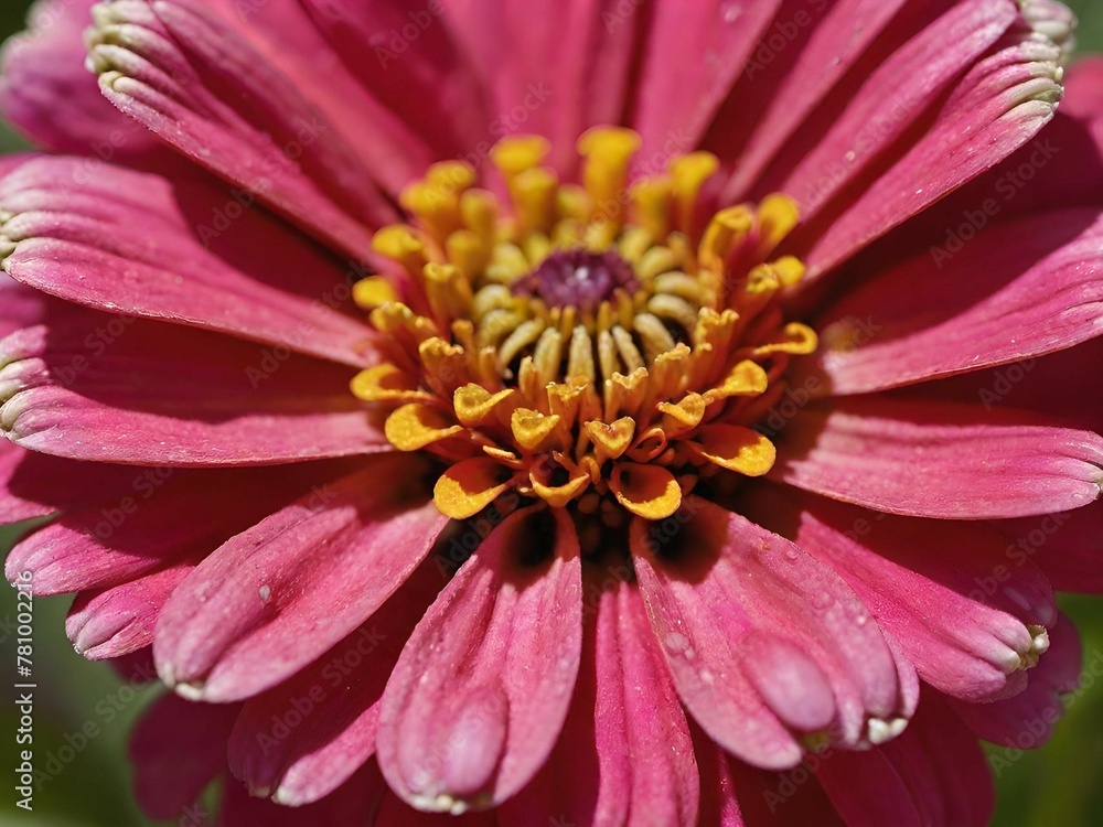 pink zinnia flower in the garden pink zinnia flower in the garden