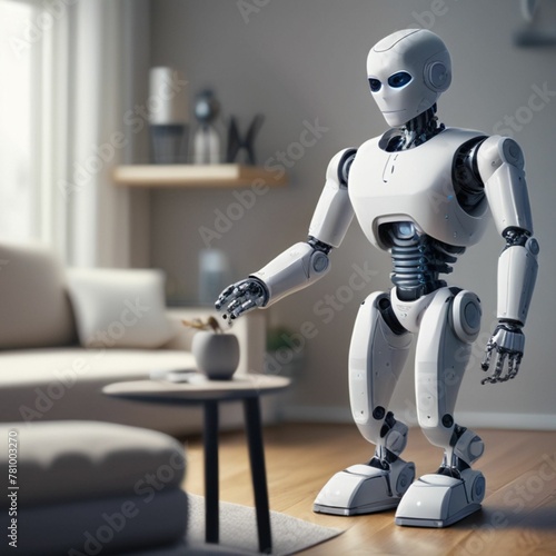 The integration of AI and robotics into everyday life, from smart homes to personalized robotic assistants.