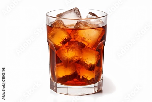 drink isolated on solid white background