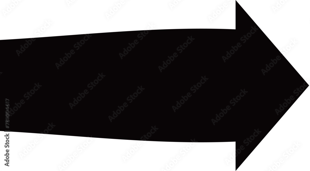 Thick black arrow pointing to the right Thick black arrow pointing to the right