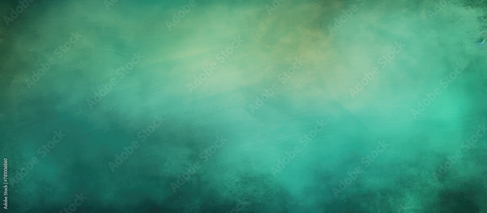 Blue Green Abstract Blurry Background