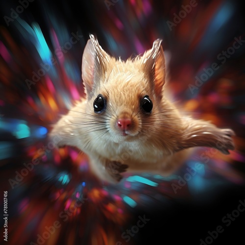 Flying Squirrel Fantasia: Enchanting Images of Aerial Acrobats photo