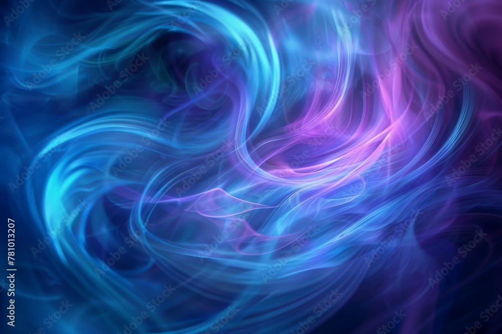 An abstract art blue and purple background with mist textures, swirling color of smoke.ai generative An abstract art blue and purple background with mist textures, swirling color of smoke.ai generative