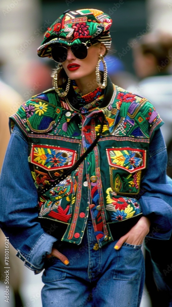 90s visual trend in lifestyle and fashion: embracing the iconic style and culture of the 1990s, a nostalgic journey through retro aesthetics, celebrating the vibrant and dynamic spirit of the era