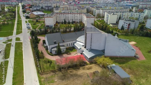 Wallpaper Mural Church Reserve Slichowice Kielce Rezerwat Skalny Aerial View Poland Torontodigital.ca