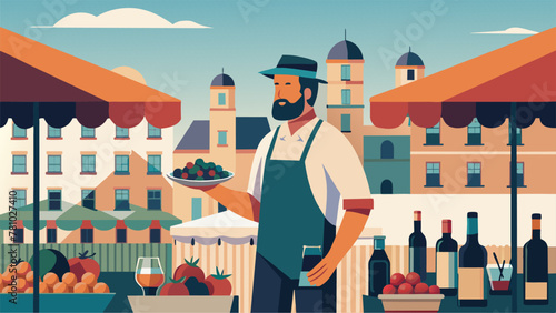 A bustling farmers market is the perfect location for an urban winemaker to showcase their smallbatch wines to curious city dwellers. With