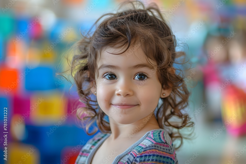 Cheerful Child Engaged in Early Childhood Education,Laying the Groundwork for Lifelong Learning and Success Cheerful Child Engaged in Early Childhood Education,Laying the Groundwork for Lifelong Learning and Success