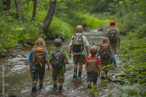 Outdoor Education Connecting Children with Nature for Ecological Lessons and Environmental Stewardship