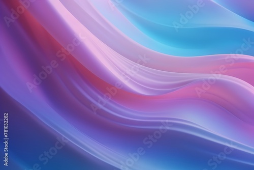 Vibrant Vertical Abstract Waves of Luminous Serenity - Bright Futuristic Digital Art Wallpaper Design