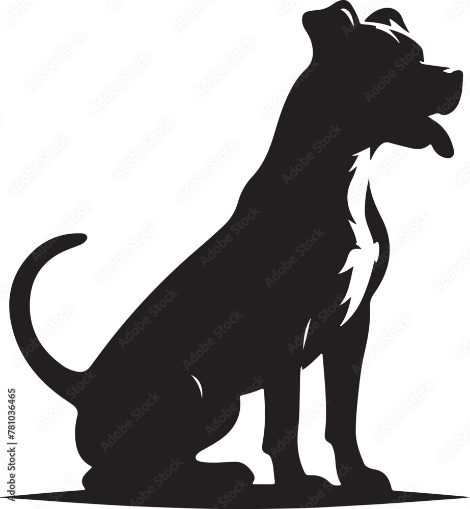 Dog vector Illustration