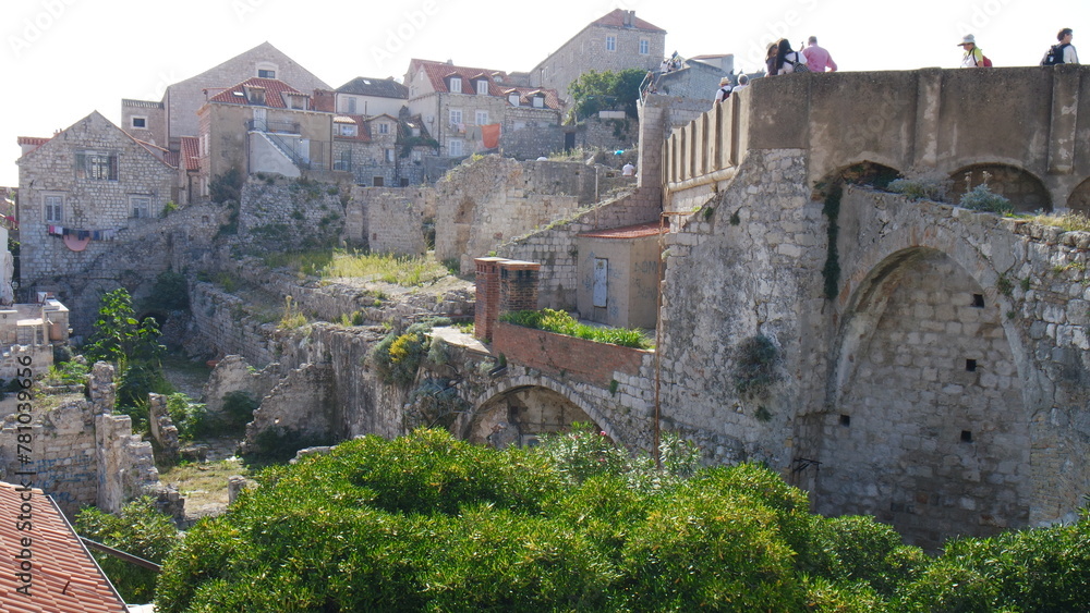 A tourist attraction in Dubrovnik, Croatia