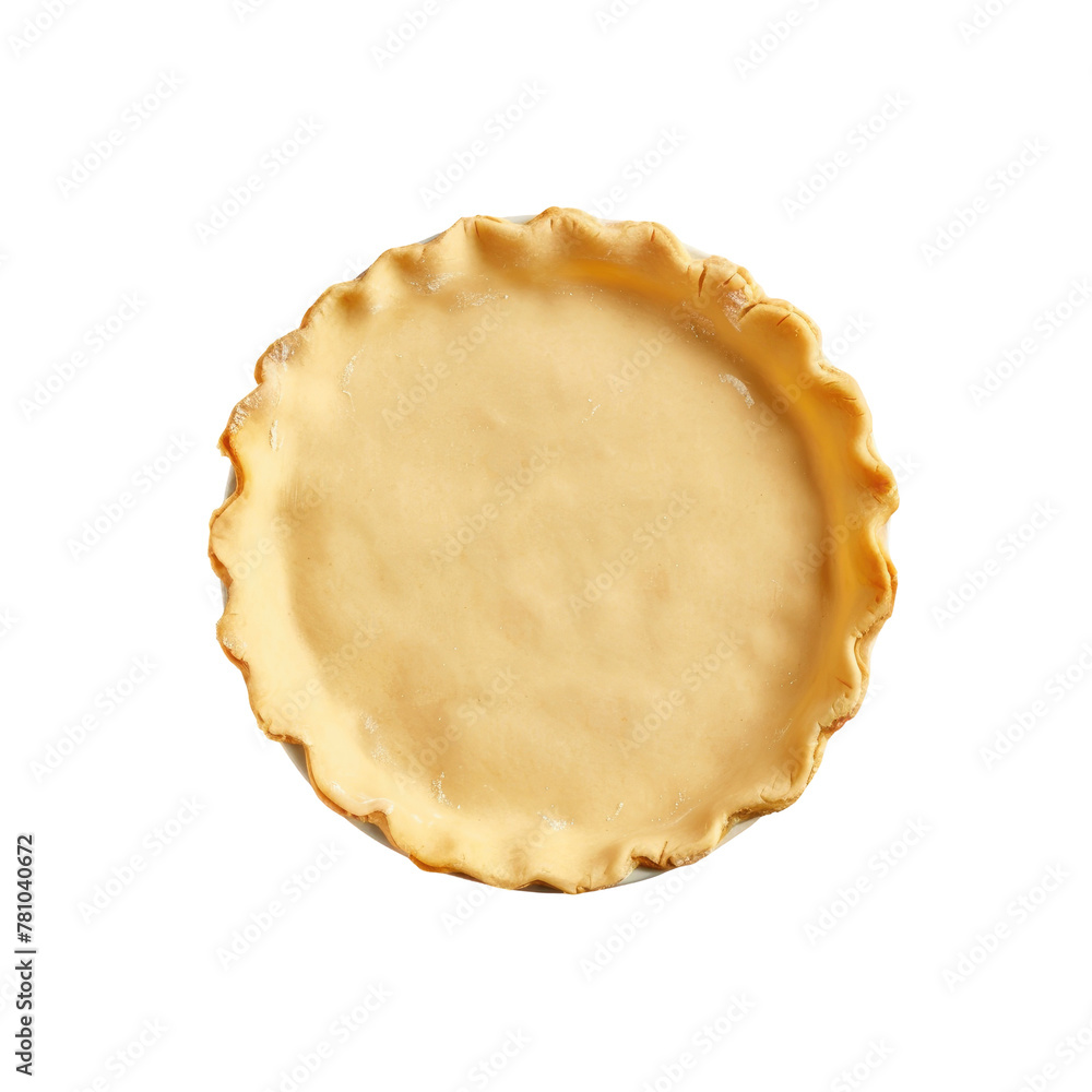 Pie crust on Transparent Background
