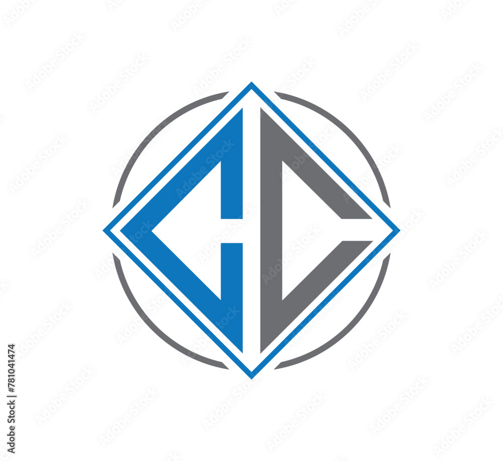 CC letter logo design vector template CC letter logo design vector template