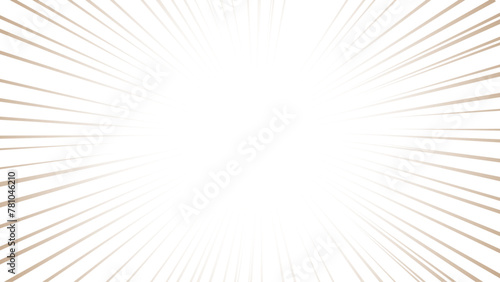 Abstract background with striped radial pattern with sun rays. Vector backdrop