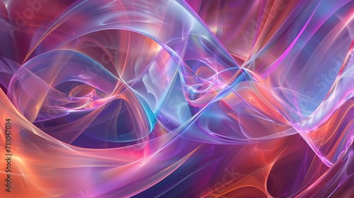 Abstract background featuring glowing lines