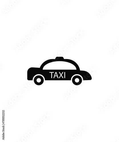 taxi icon, vector best flat icon.