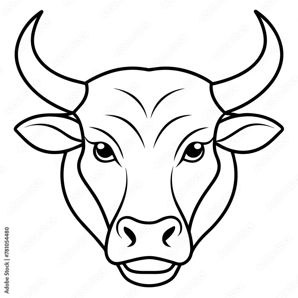 portrait of a cow portrait of a cow