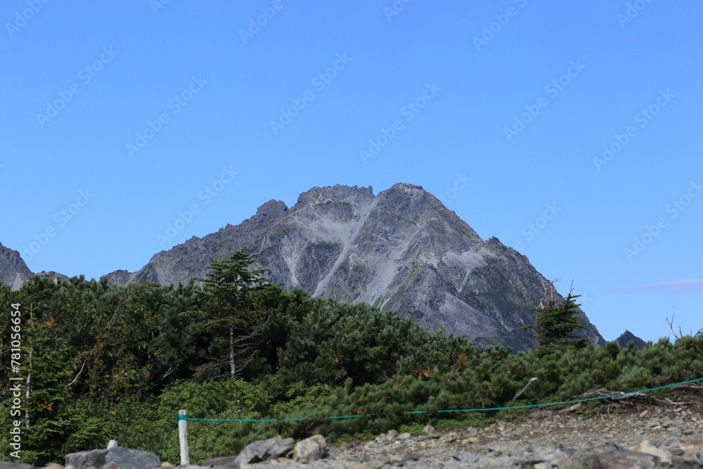 Mt.1kita-Hodaka seen from Mt.Chogatake