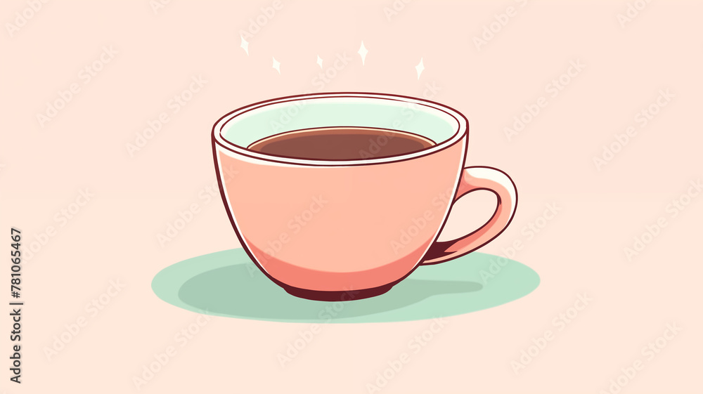 Hand drawn cartoon coffee illustration material
Hand drawn cartoon coffee illustration material
