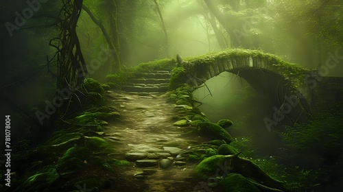 Enchanted Bridge to the Unknown./n