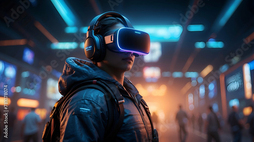 Futuristic Urban Virtual Reality Experience